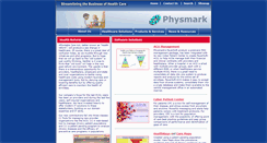 Desktop Screenshot of physmark.com